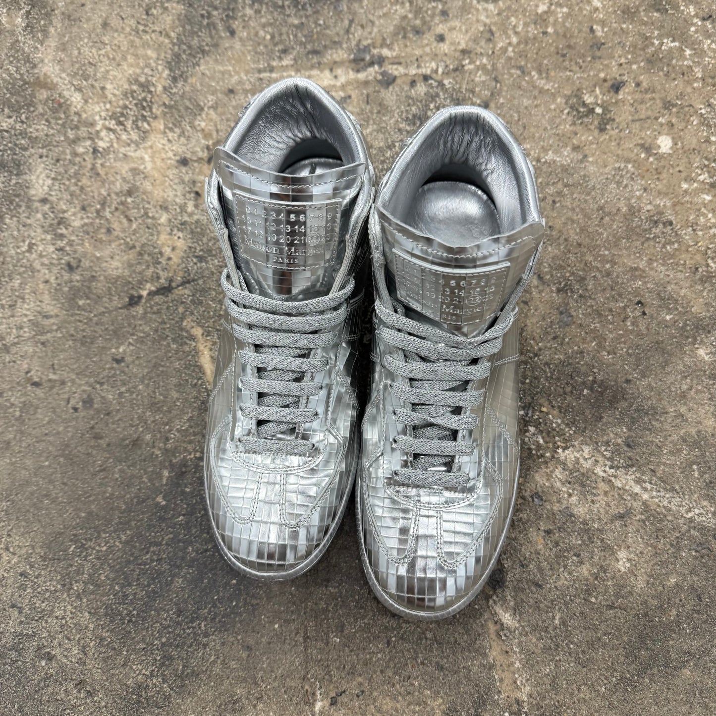 Maison Margiela Silver Metallic GAT