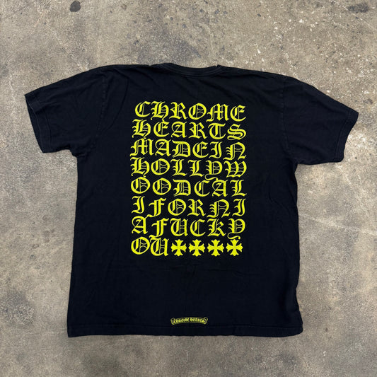 Chrome Hearts Script Tee