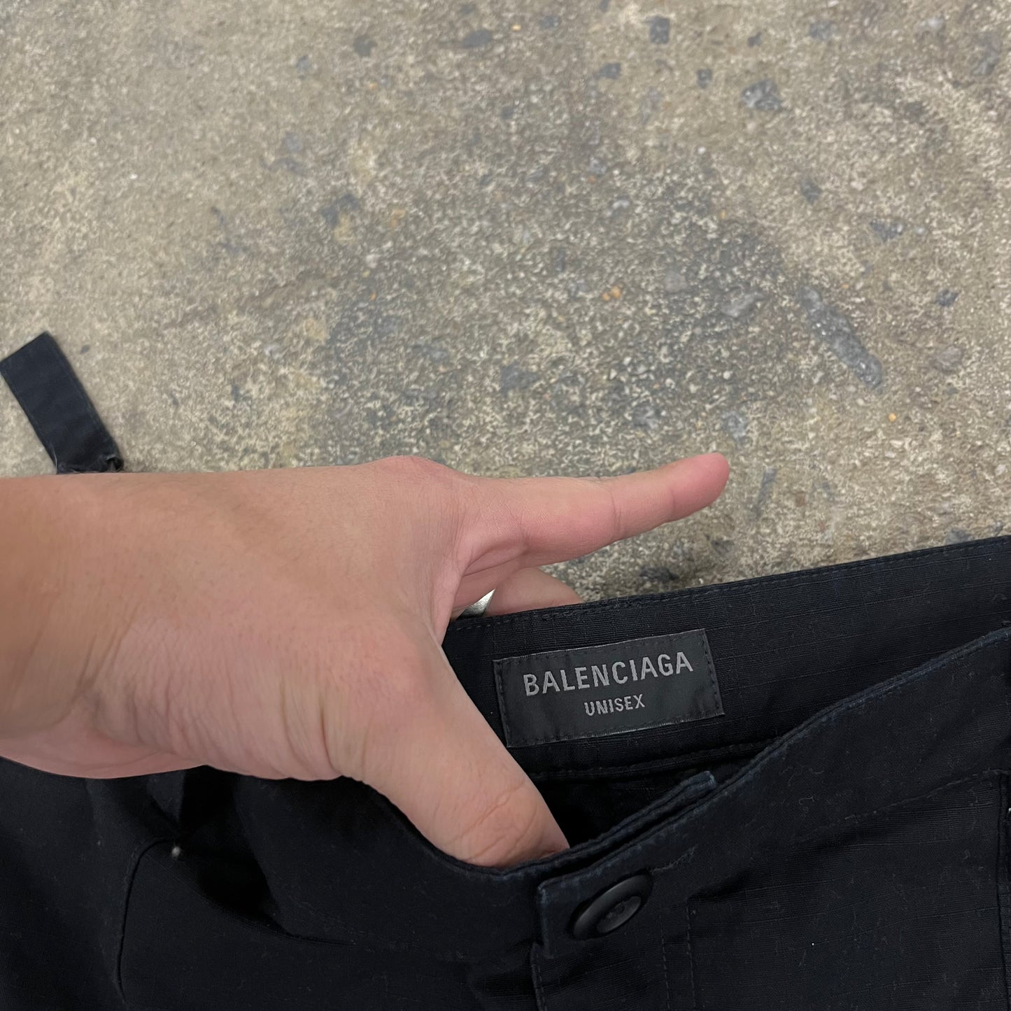 Balenciaga Flared Cargos