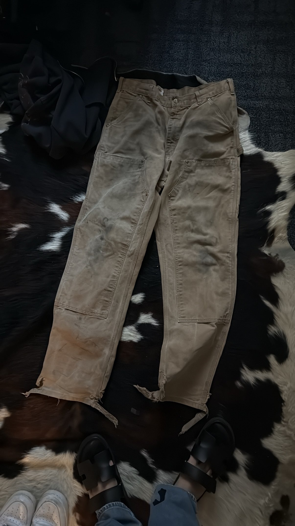 Carhartt 90s Distressed Double Knee