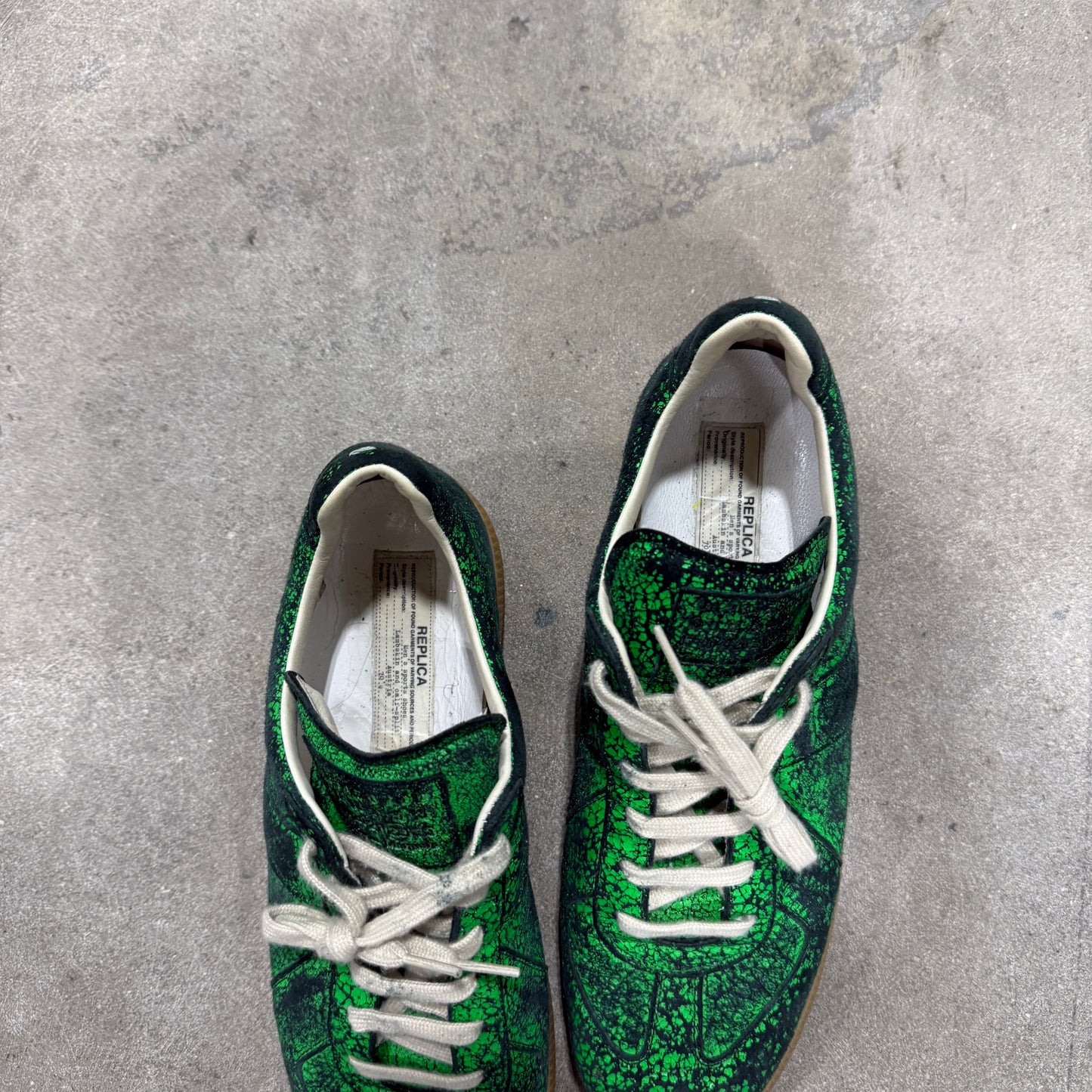 Maison Margiela Cracked Leather GAT