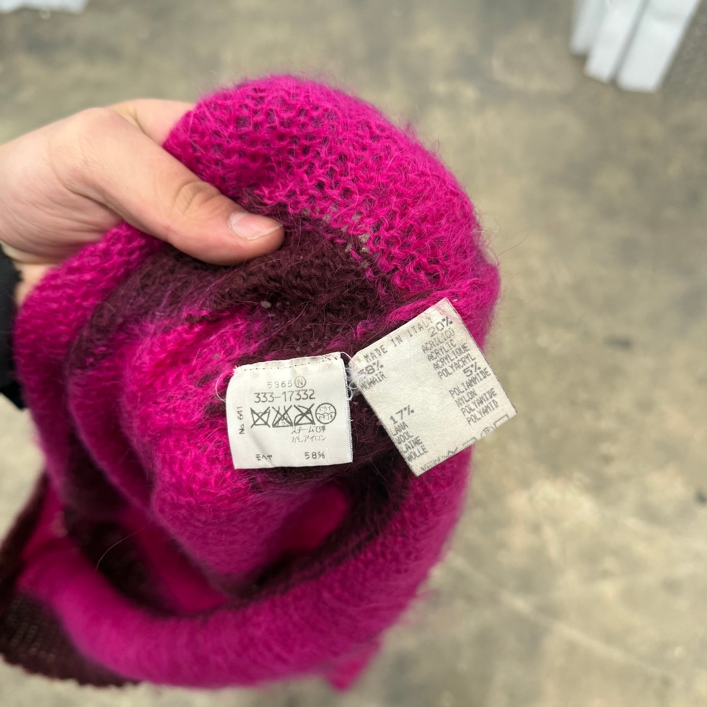 Maison Margiela Miss Deana Mohair Sweater SS03