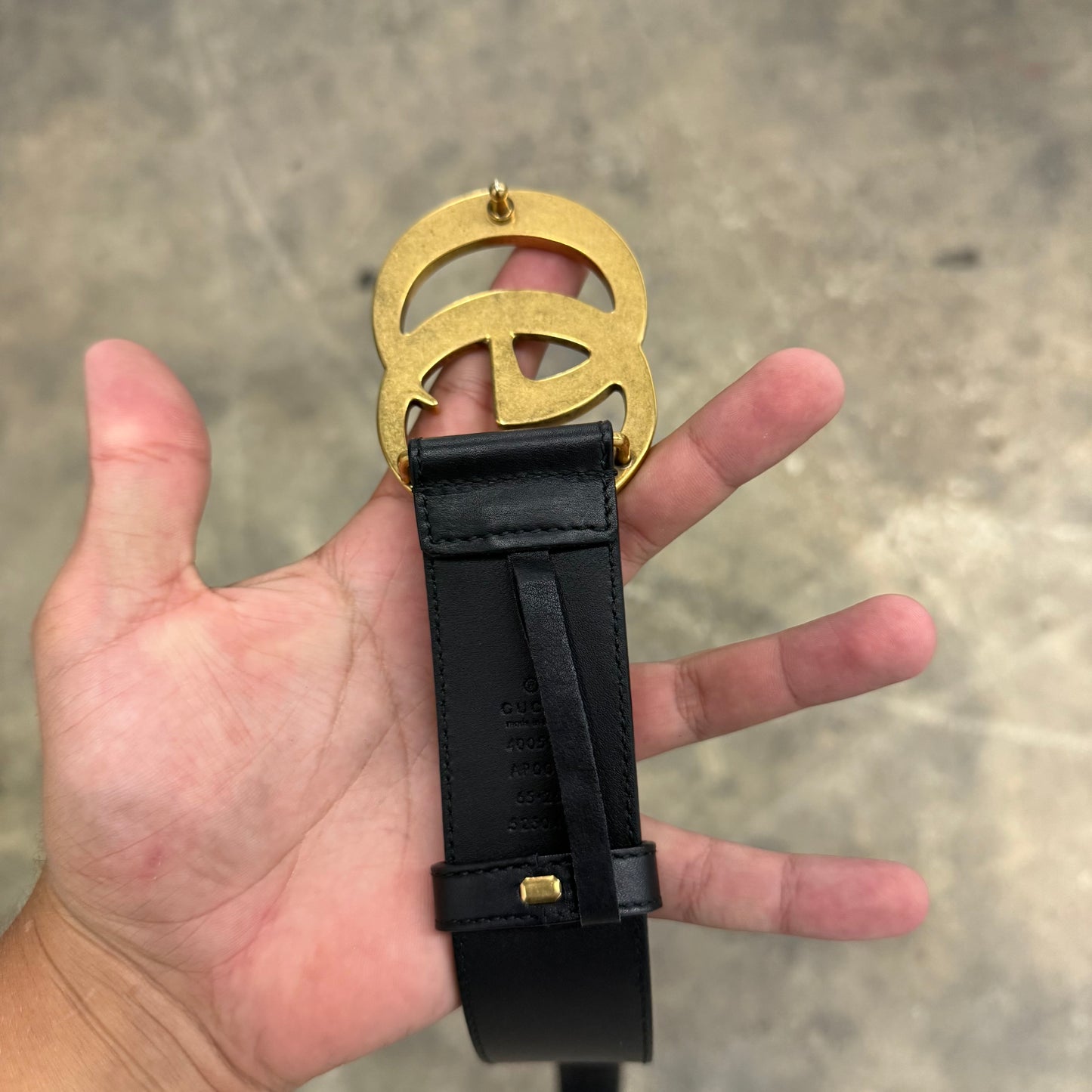 Gucci GG belt