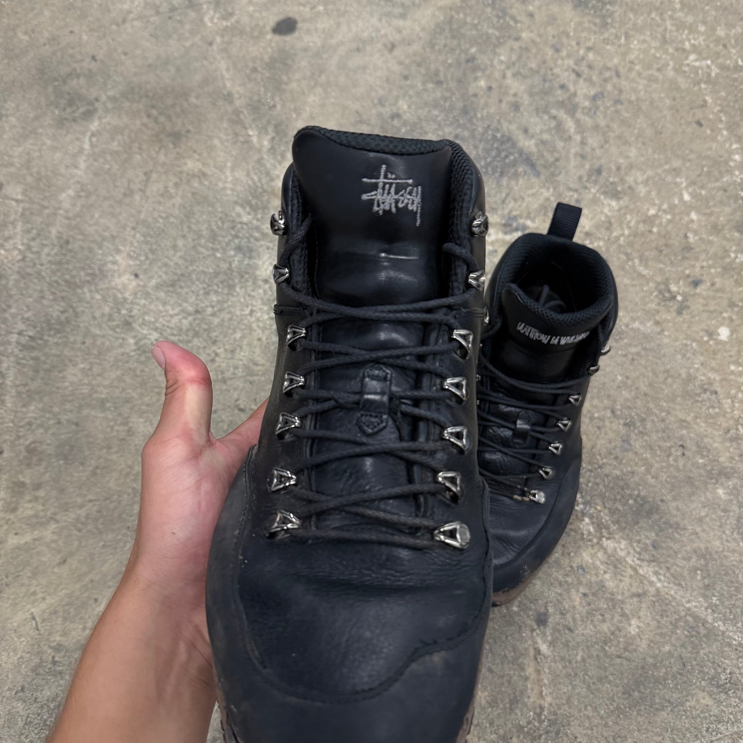 Stussy x ROA Andreas Boot
