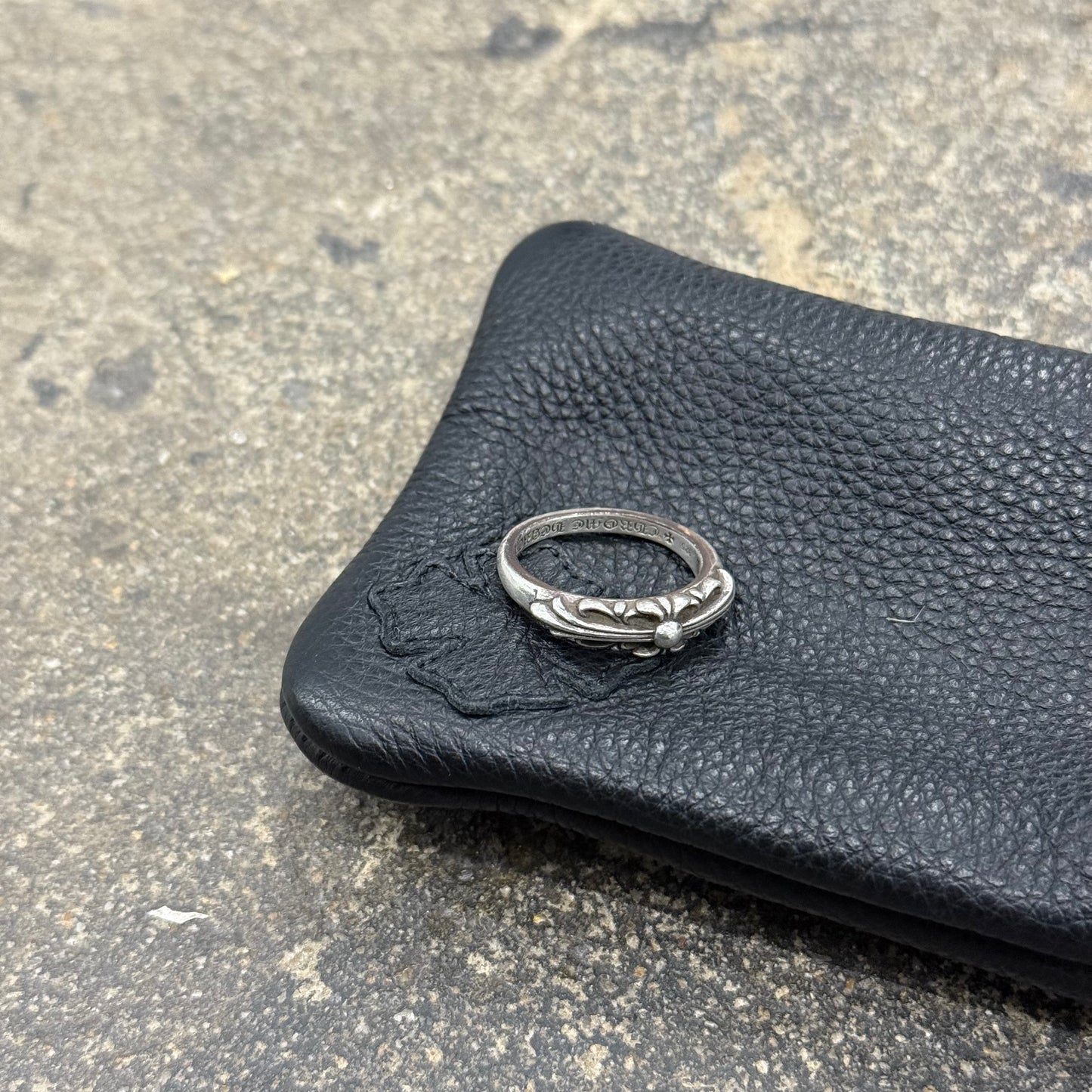 Chrome Hearts Double Floral Ring