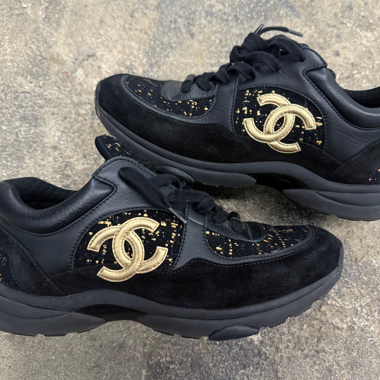 Chanel CC ‘Tweed’ Trainer