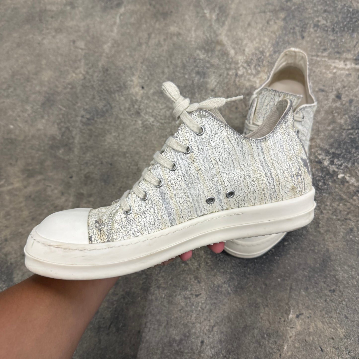 Rick Owens ‘Cracked’ Ramones Low