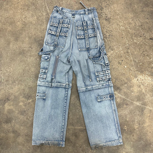 Balenciaga Raver Denim in Blue