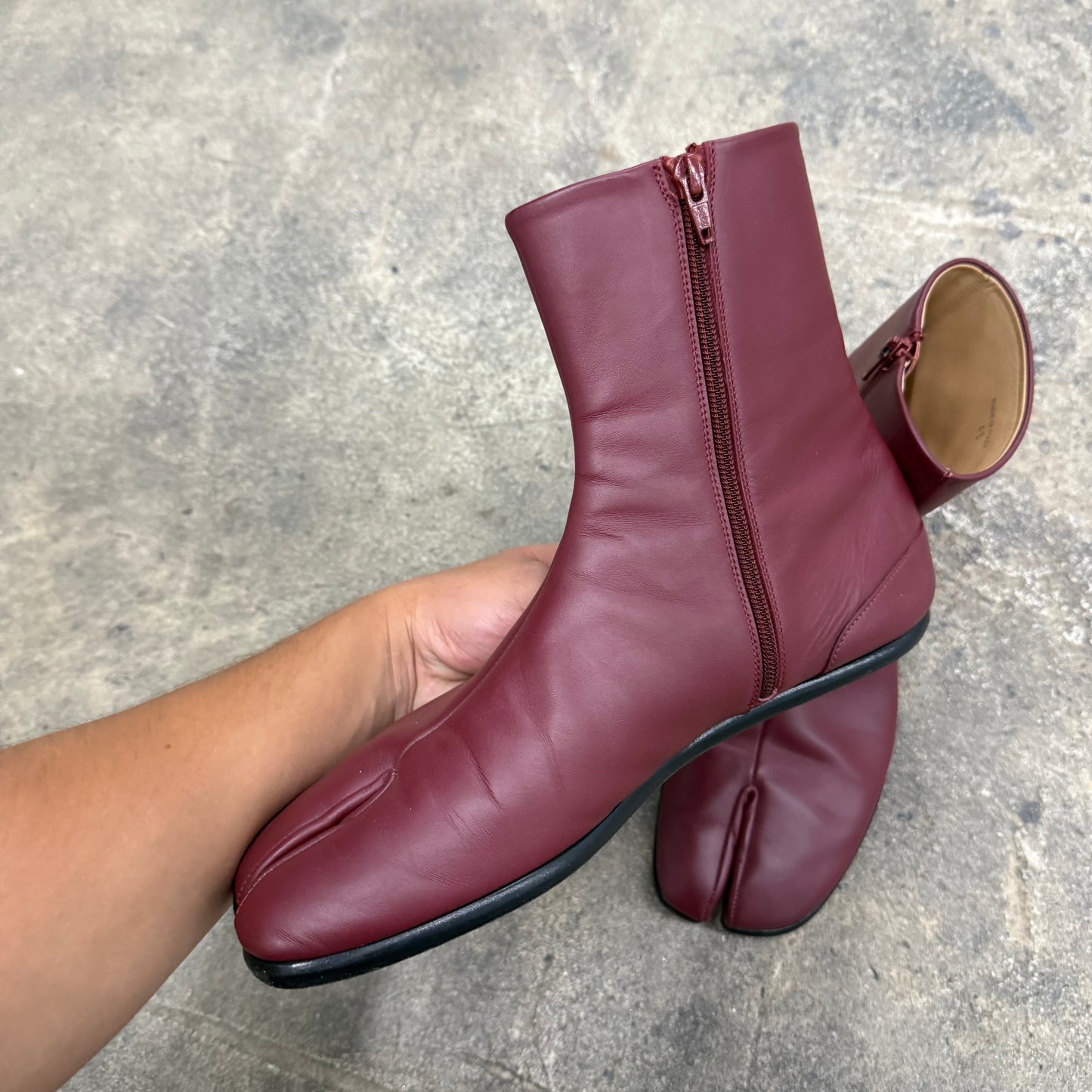 Maison Margiela Red Tabi Boots