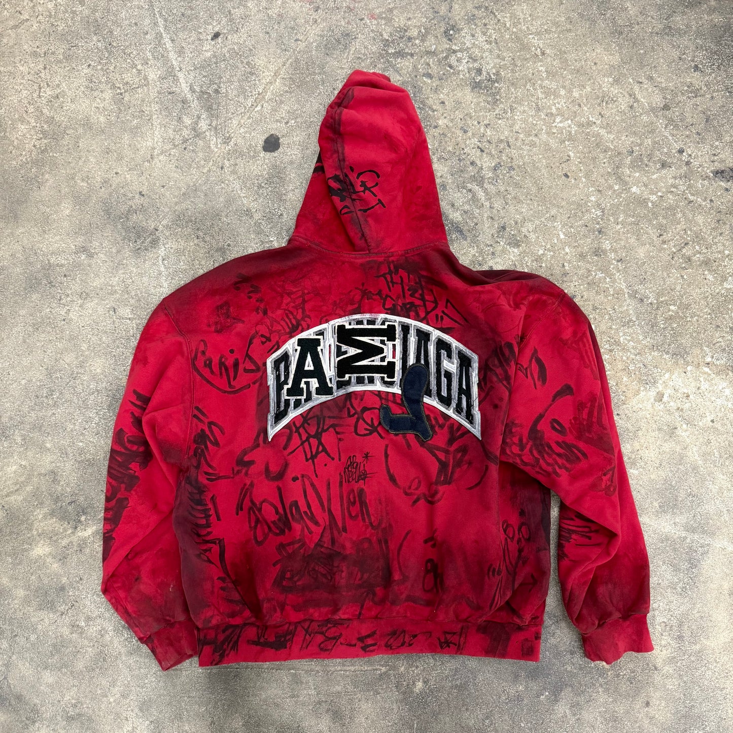 Balenciaga Graffiti Zipup
