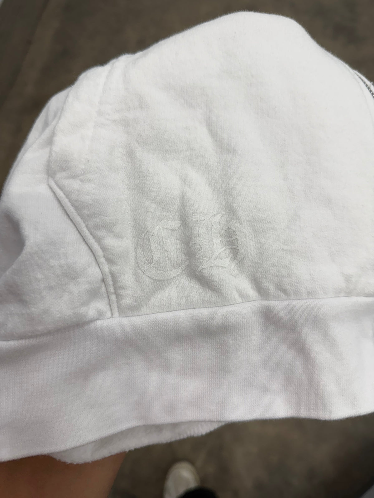 Chrome Hearts Script Zipup