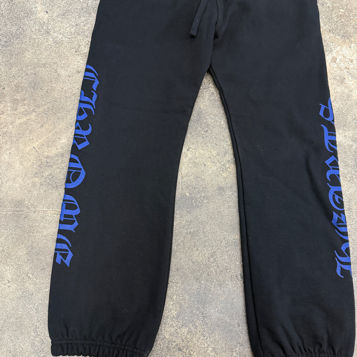 Chrome Hearts ‘Blue’ Script Sweatpants
