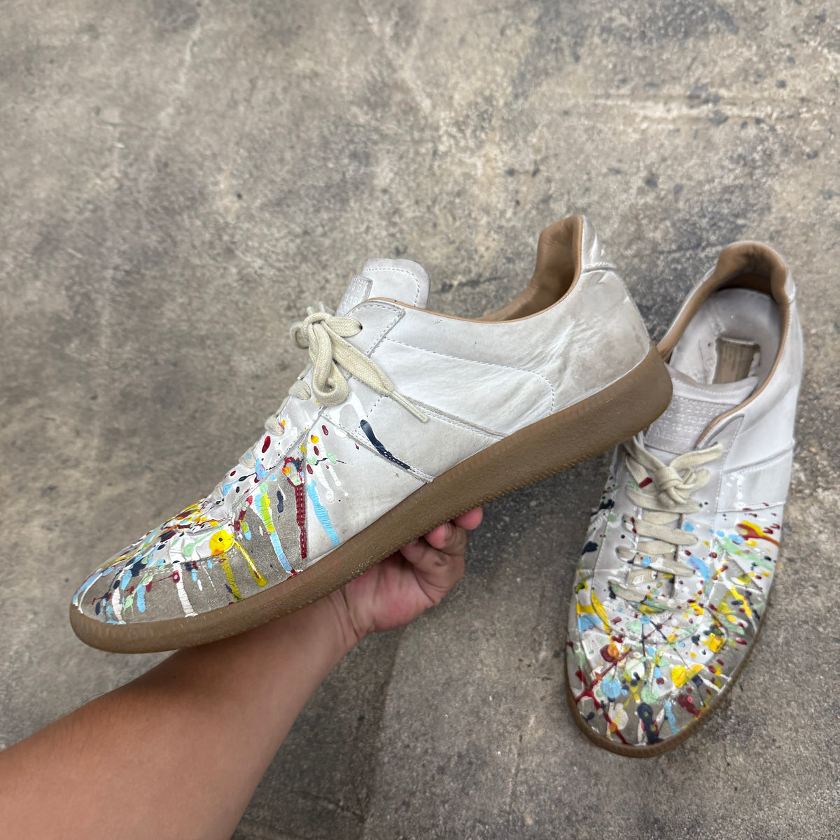 Maison Margiela ‘Heather’ Splatter Paint GAT
