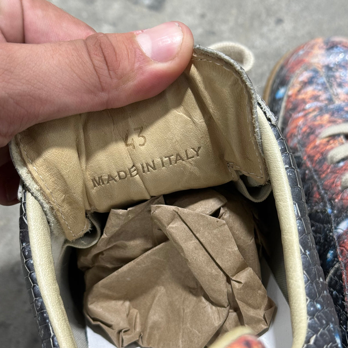 Maison Margiela FW13 ‘Galaxy Snakeskin’ GAT