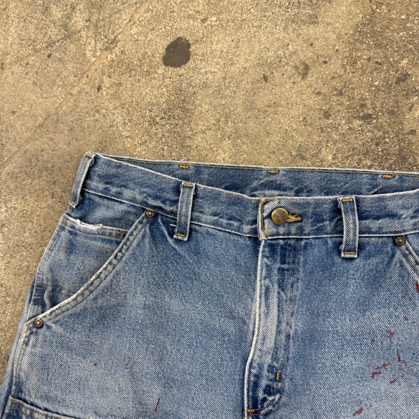 Vintage Carhartt Denim Double Knees