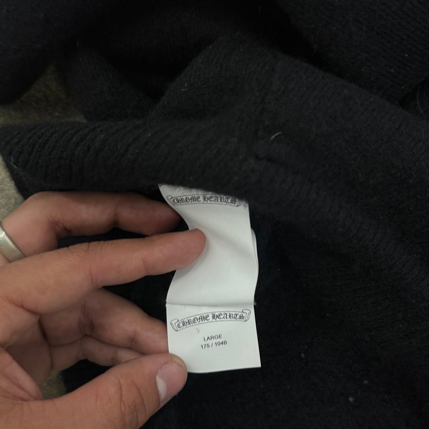 Chrome Hearts Cashmere Hoodie(L)