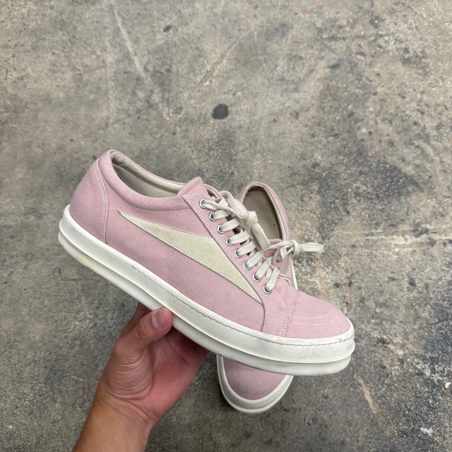 Rick Owens DRKSHDW ‘Vintage Sneaker’ in Pink