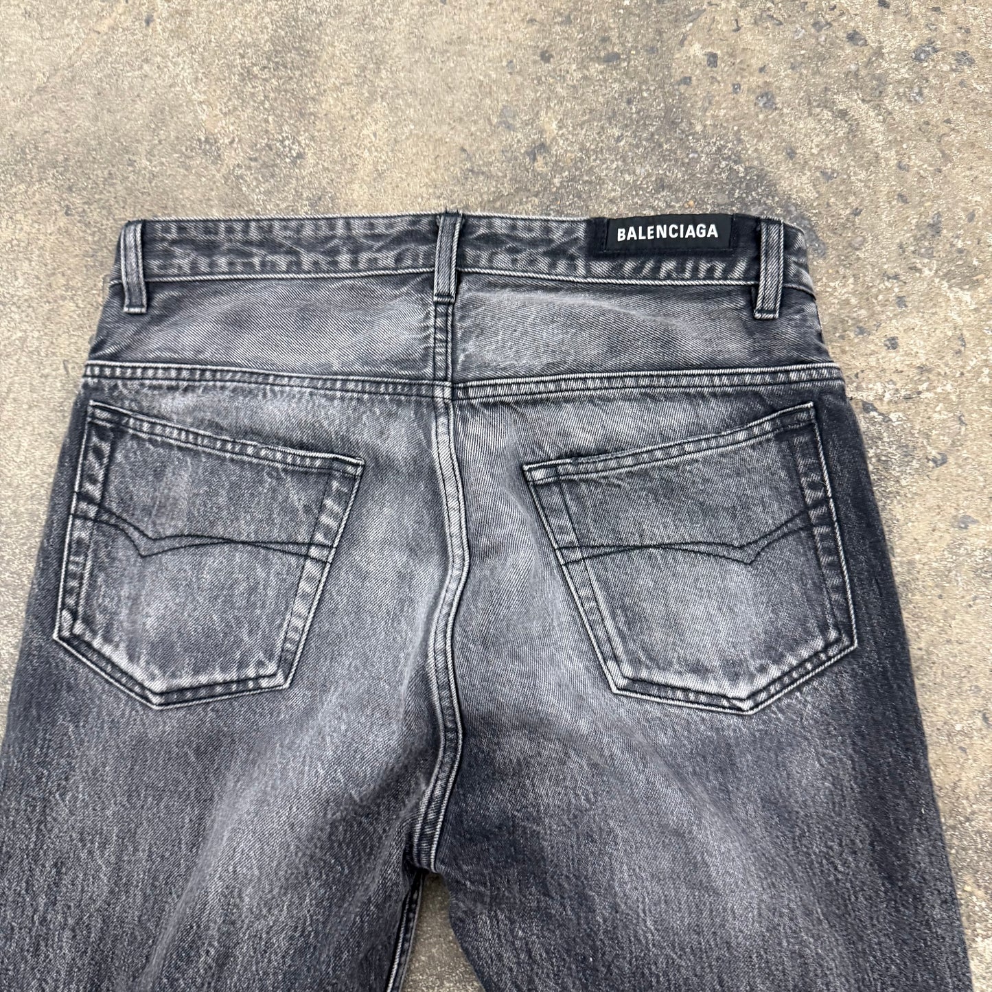 Balenciaga Distressed Denim