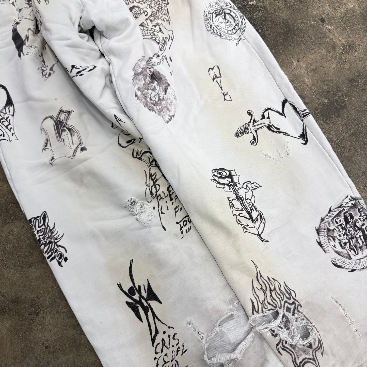 Balenciaga ‘Tattoo’ Sweatpants