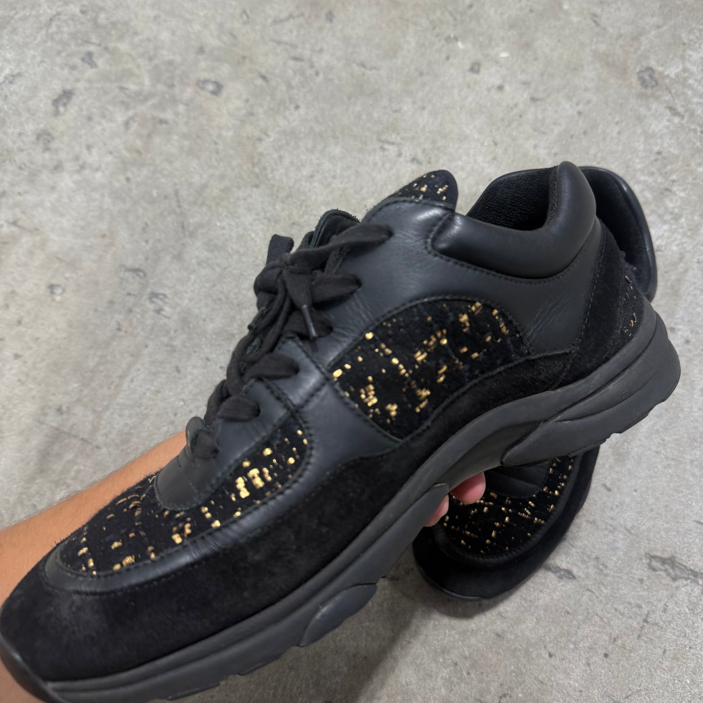 Chanel CC ‘Tweed’ Trainer
