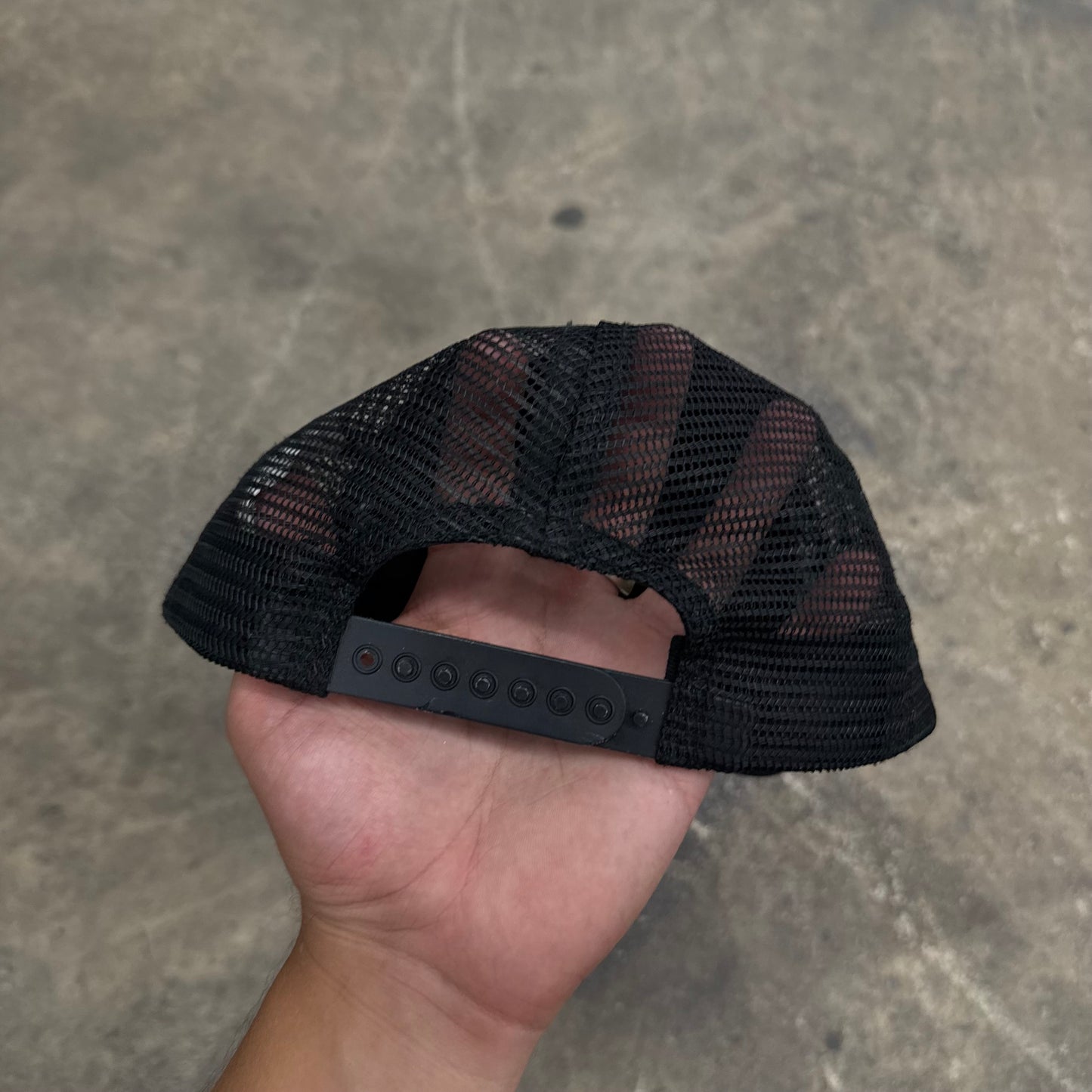 Chrome Hearts Black ‘CH’ Trucker Hat