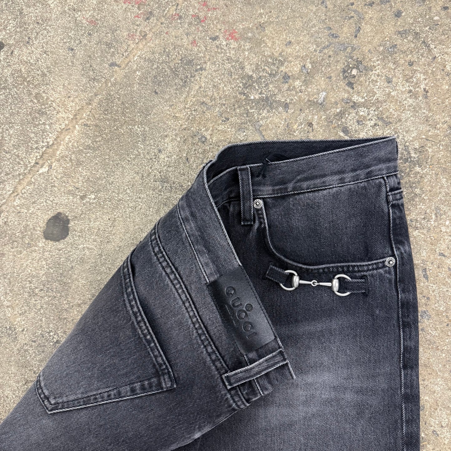 Gucci Horsebit Denim
