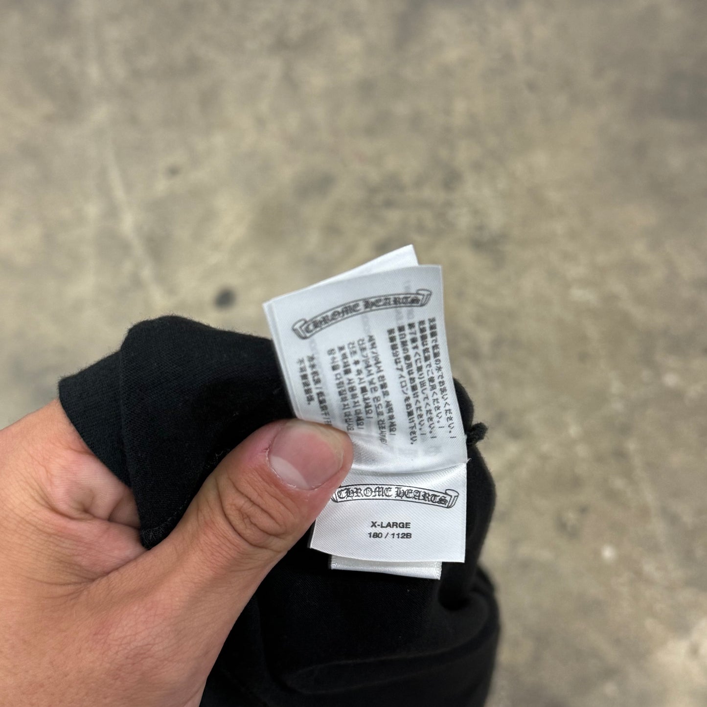 Chrome Hearts Scroll Pocket tee