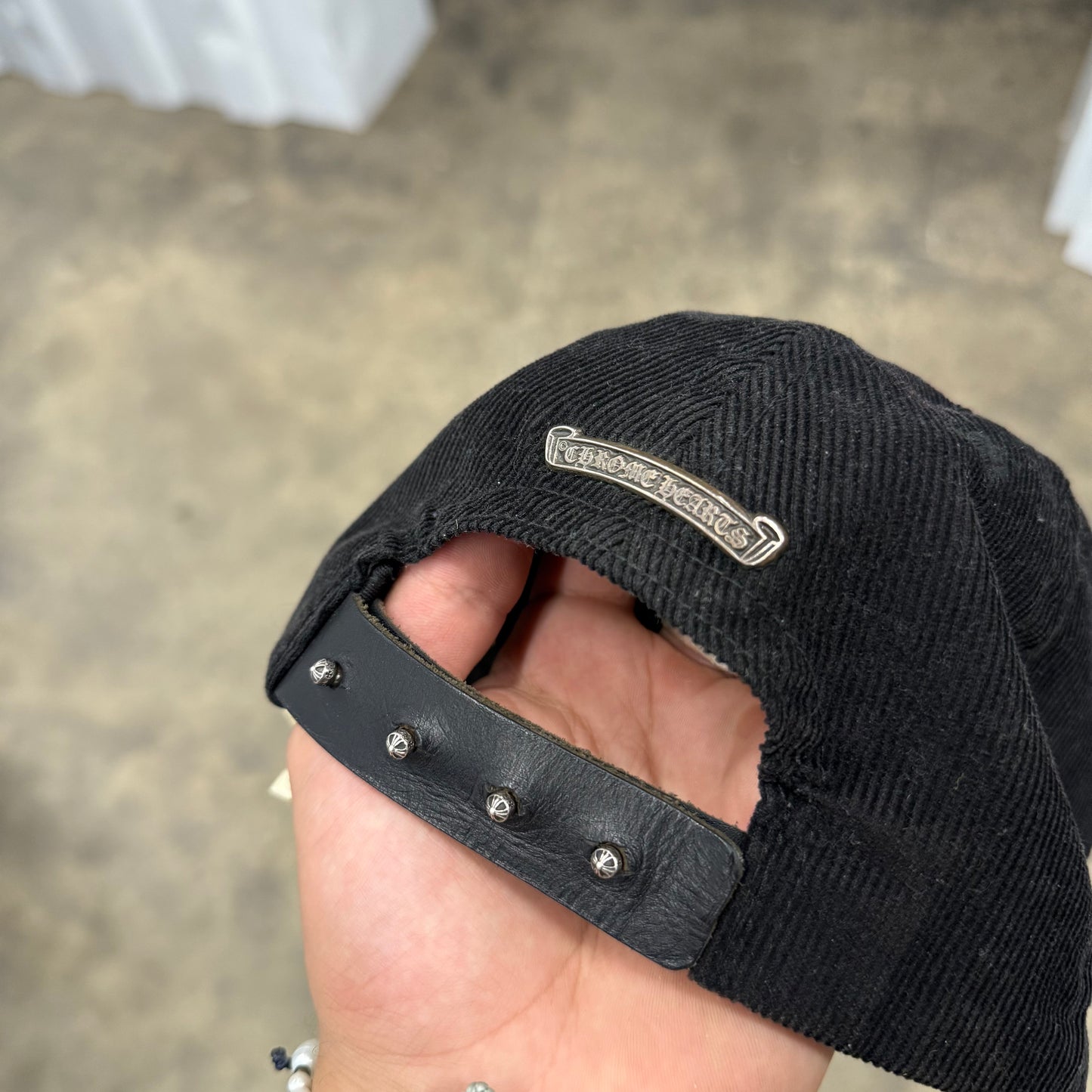 Chrome Hearts Dagger Corduroy Hat