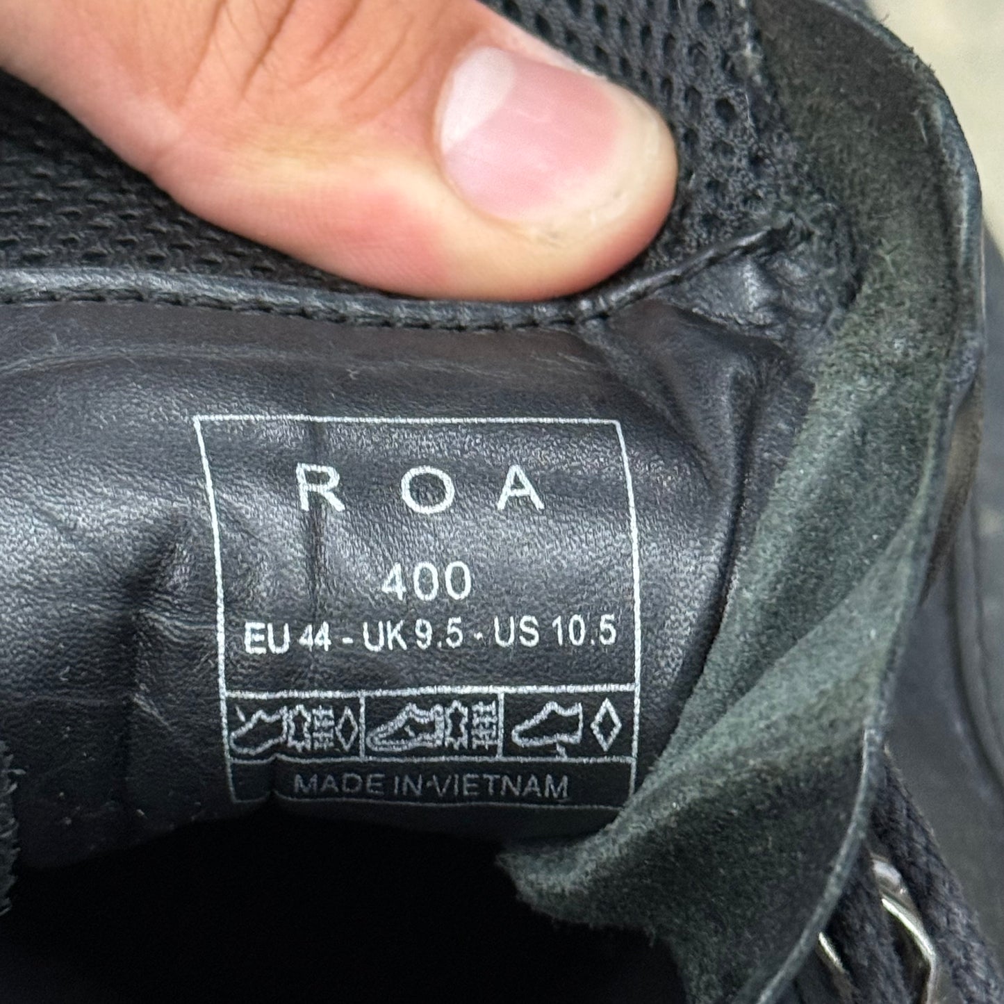 Stussy x ROA Andreas Boot
