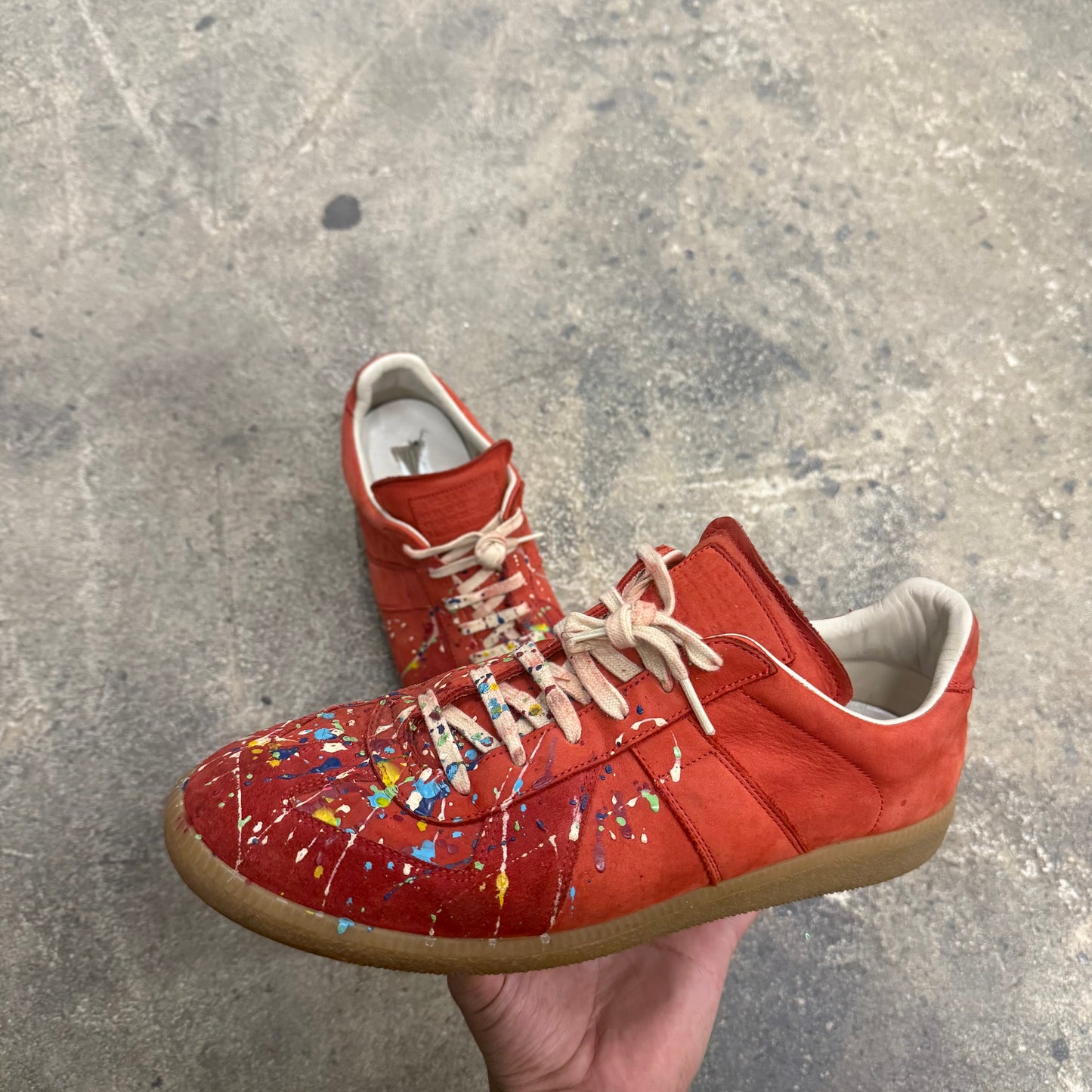 Maison Margiela Red Splatter Paint GAT