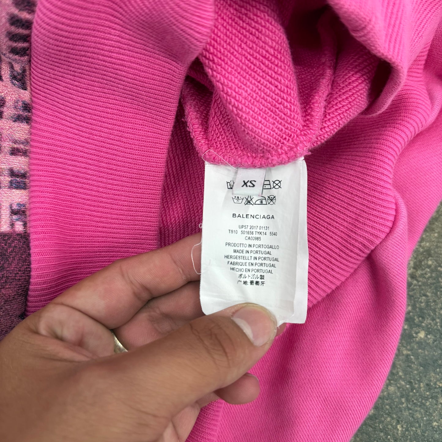 Balenciaga ‘NYC’ Air Brush Hoodie