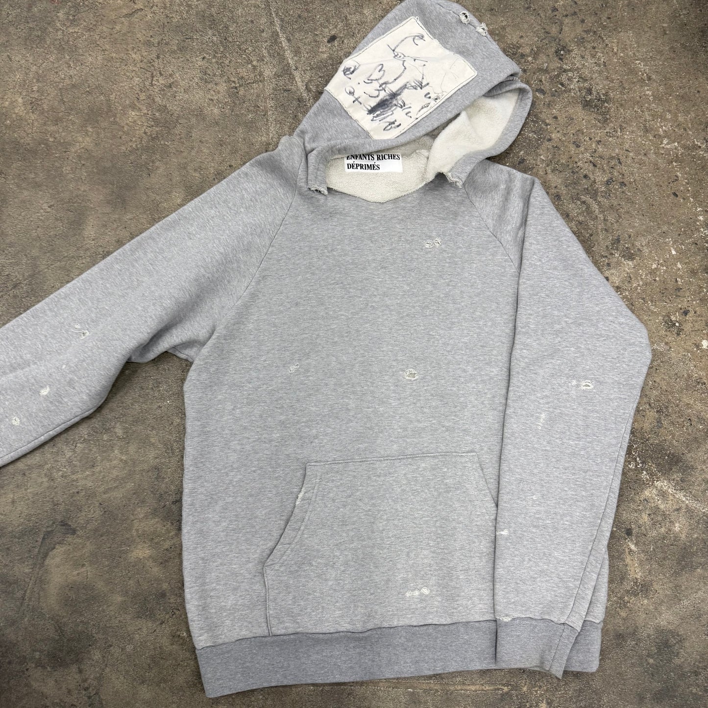 ENFANTS RICHES DEPRIMES 1/1 GOD IN AMERICA HOODIE