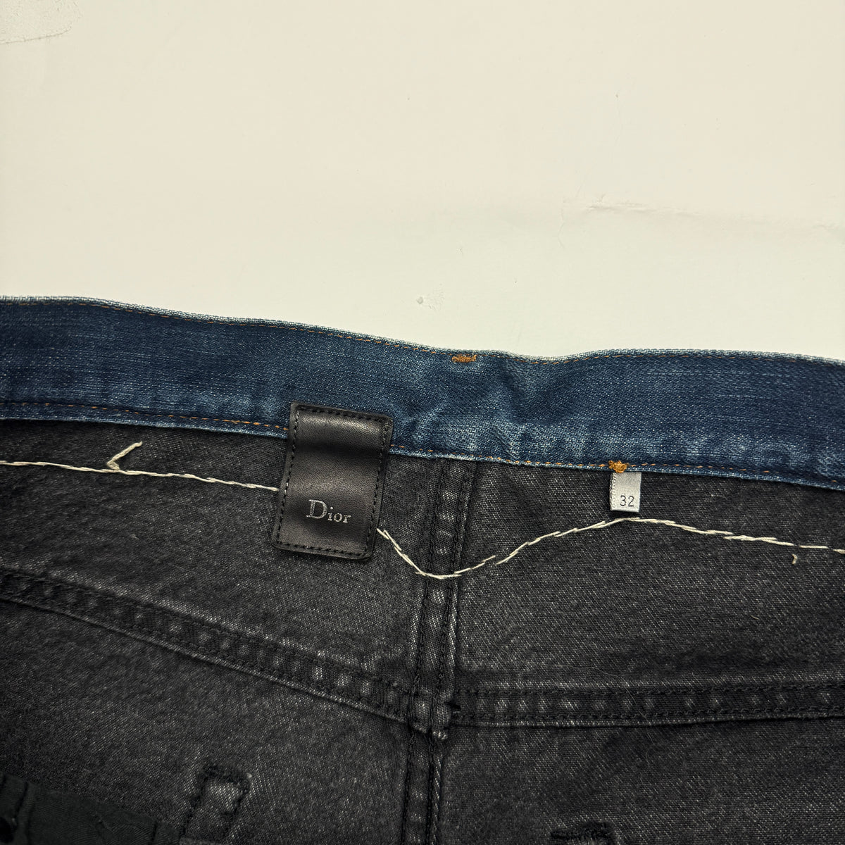 Dior AW06 ‘Cumberbund’ Denim