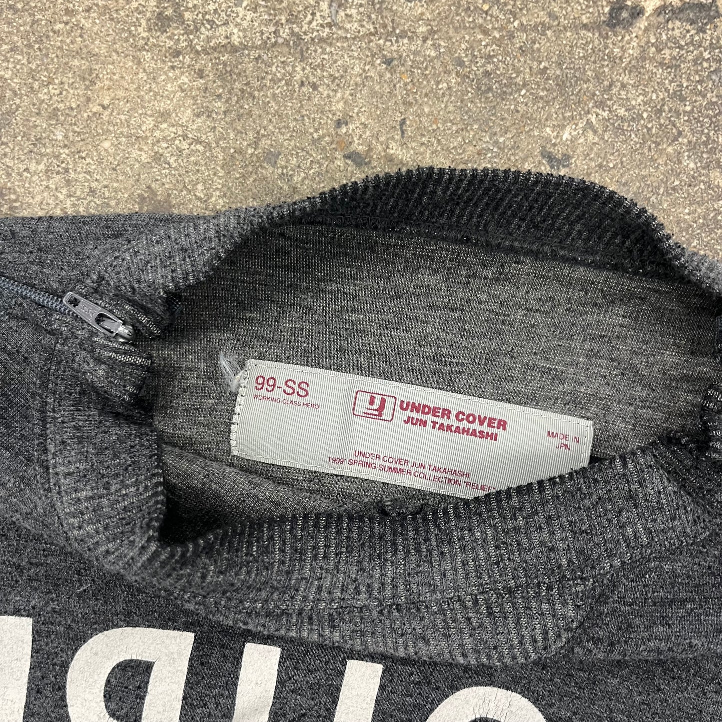 Undercover SS99 Groupie Small Parts Crewneck