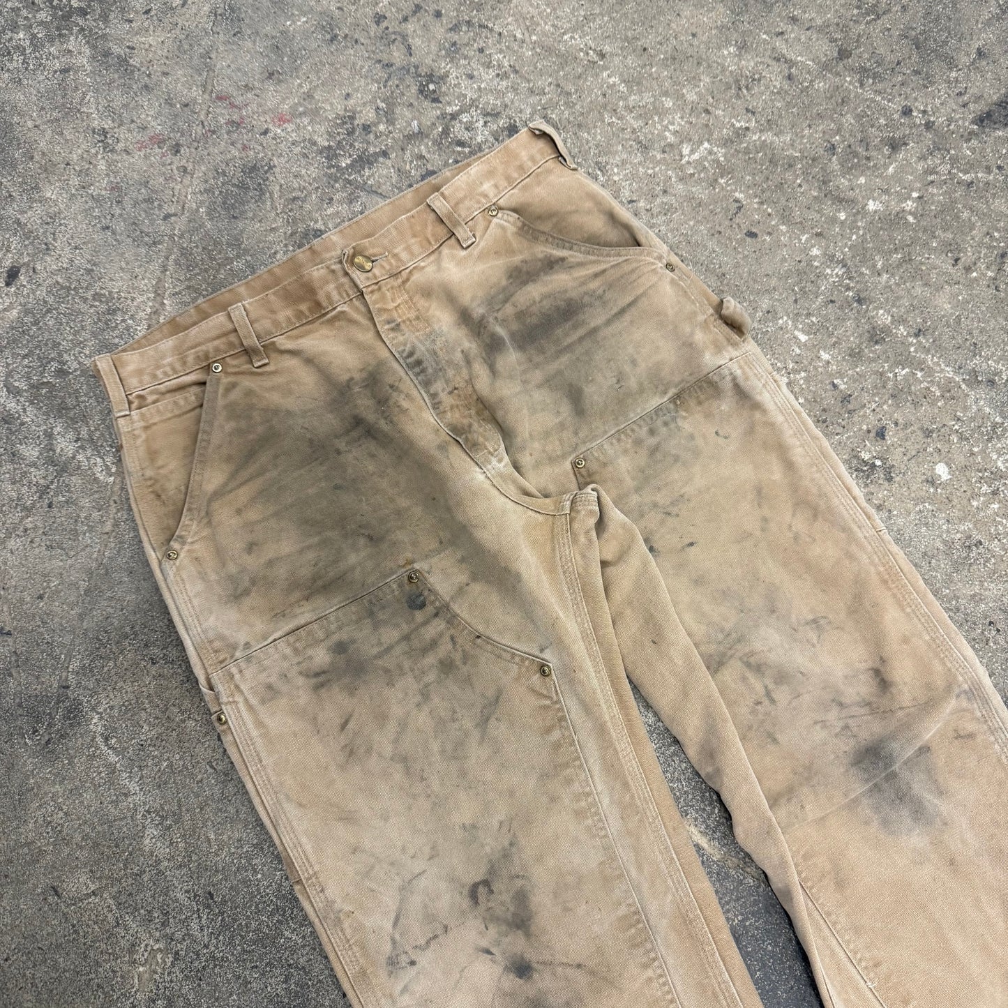 Vintage Carhartt Distressed Double Knee