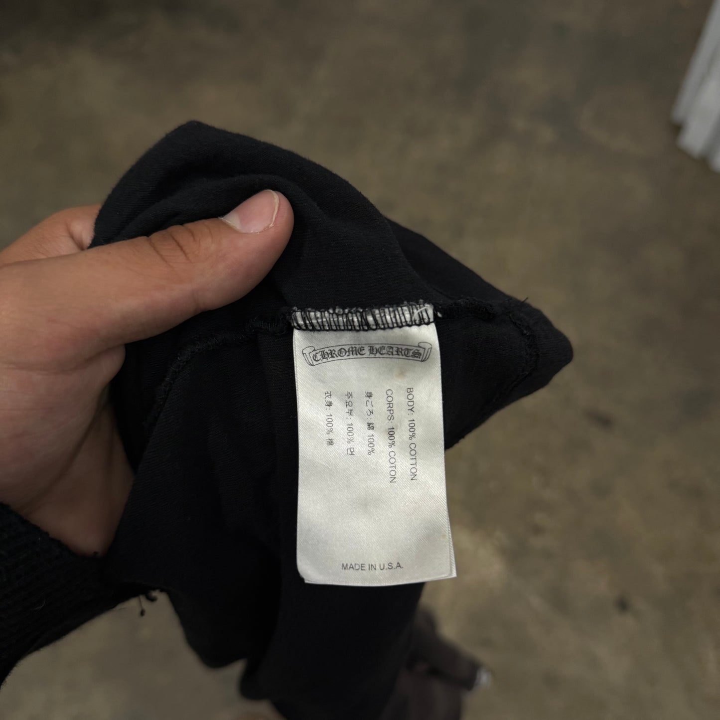 Chrome Hearts Faded Longsleeve
