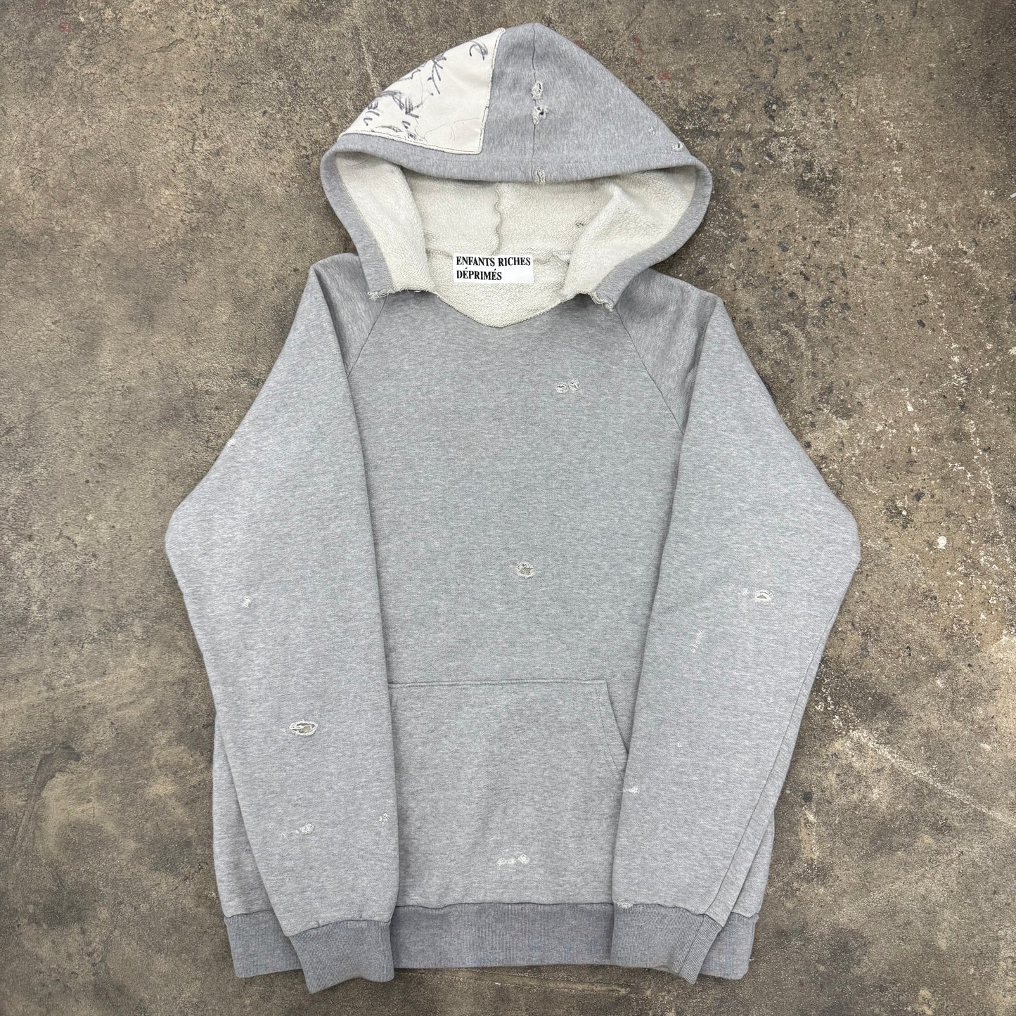 ENFANTS RICHES DEPRIMES 1/1 GOD IN AMERICA HOODIE