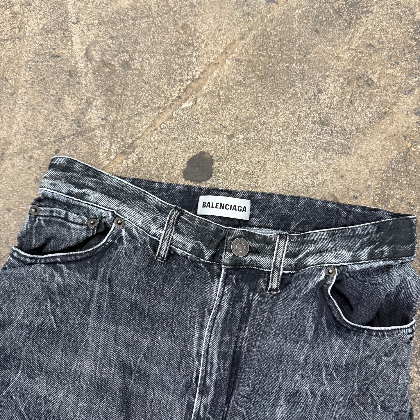 Balenciaga Trompe Loiel Denim