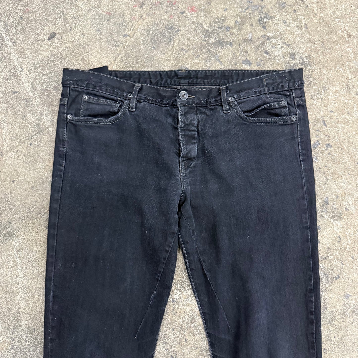Rick Owens SS10 Dark Wash Detroit Denim