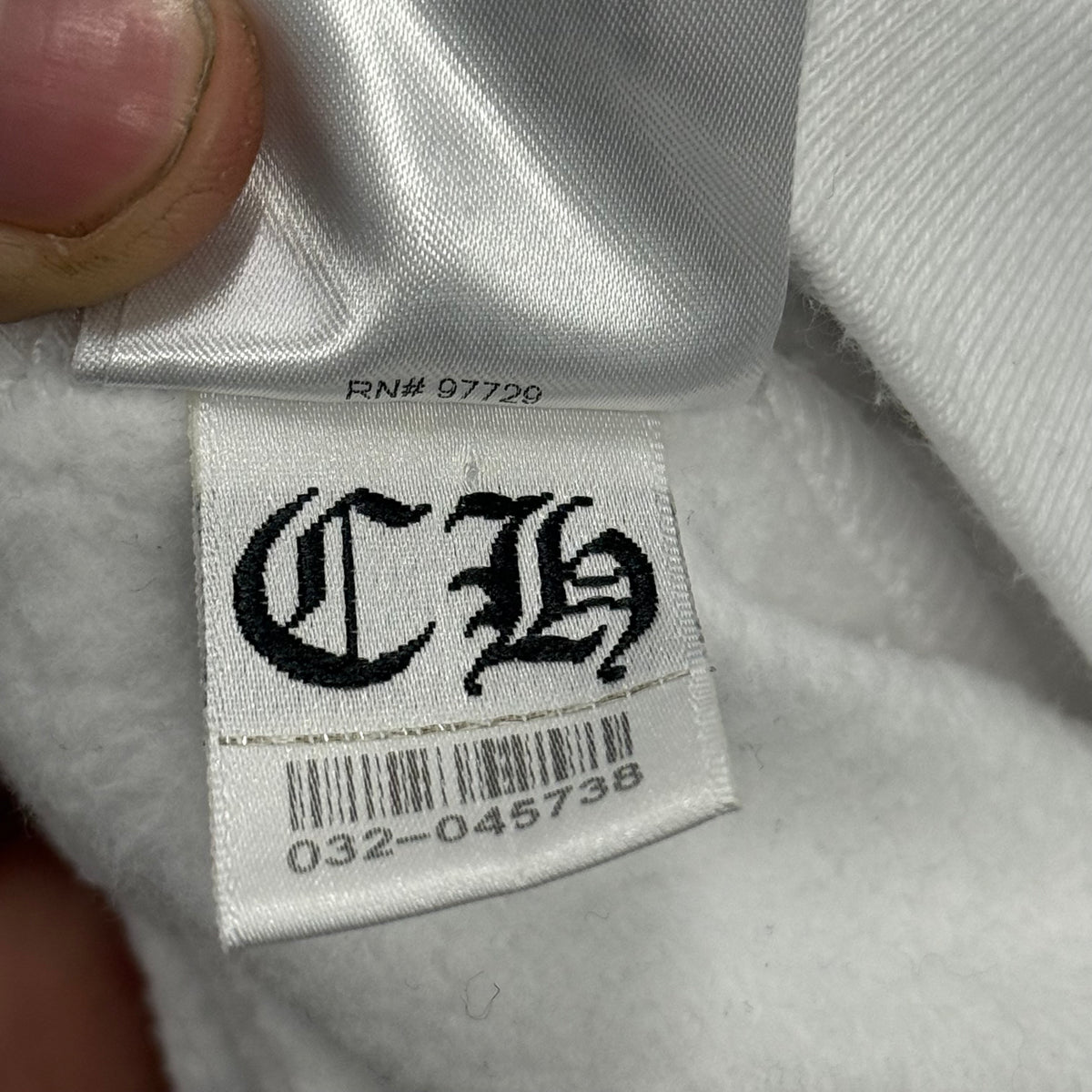 Chrome Hearts Script Zipup