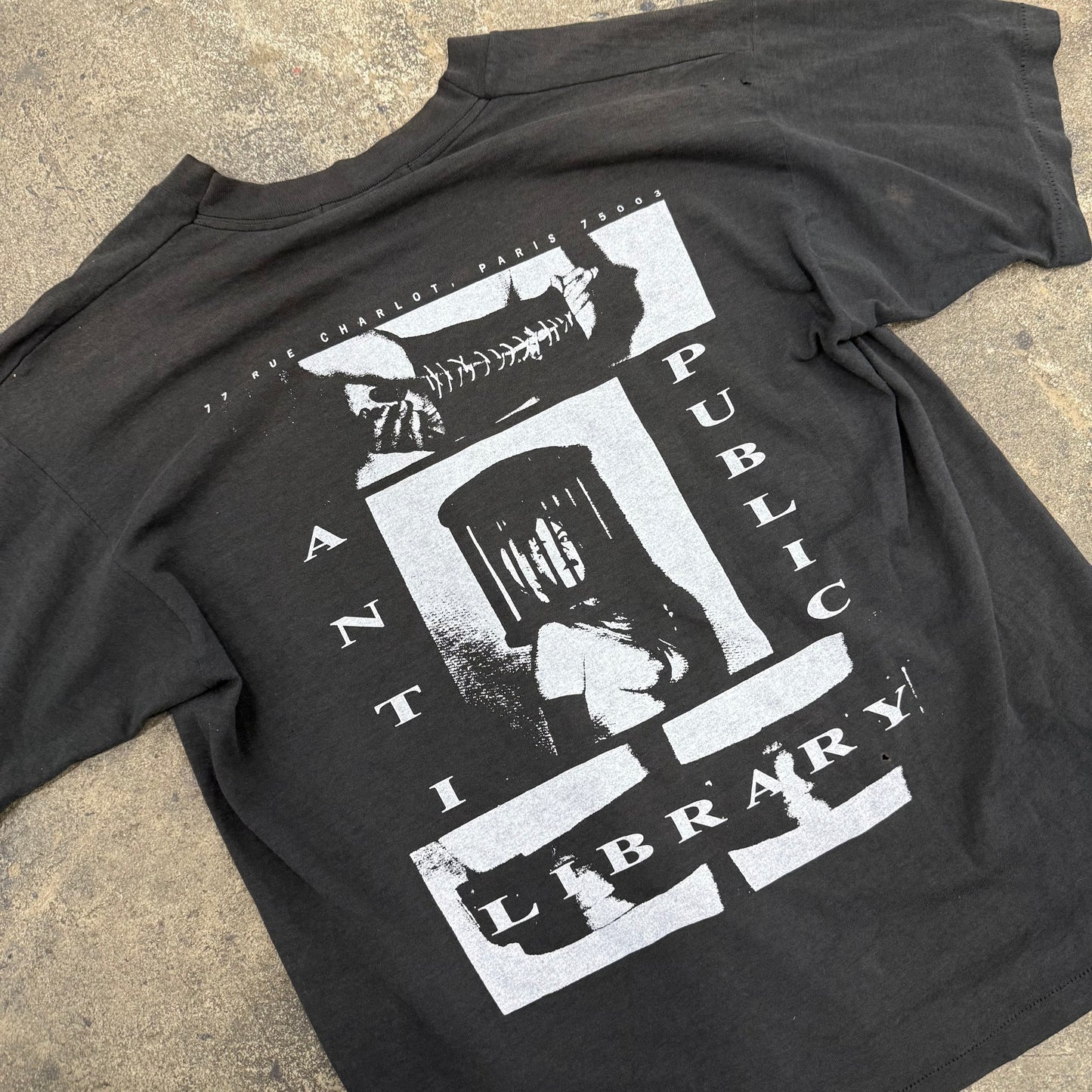 Enfants Riches Deprimes Anti Public Library Tee