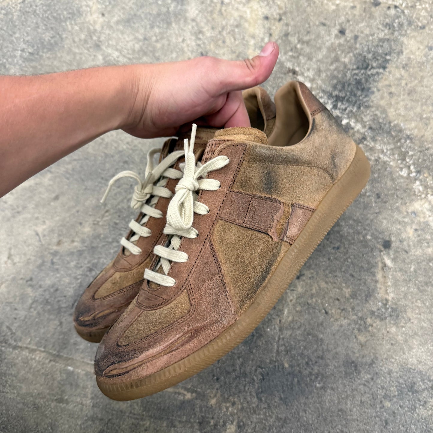 Maison Margiela Suede Distressed GAT