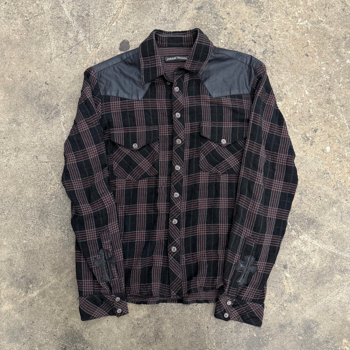 Chrome Hearts Plaid Flannel