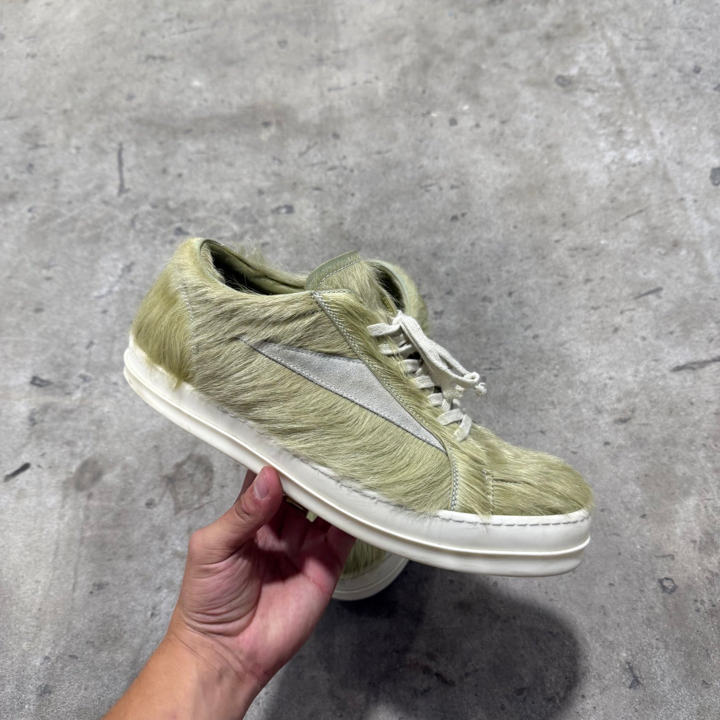 Rick Owens ‘Fur’ Mainline Vintage Sneaker