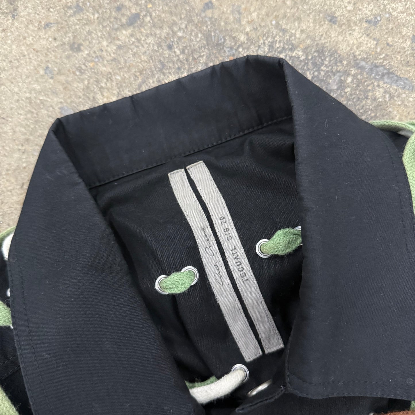 Rick Owens SS/20 Megalace Tecuatl Jacket