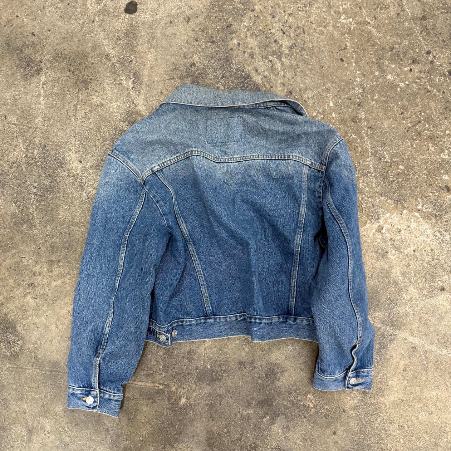 Balenciaga AW16 Denim ‘Swing’ Jacket