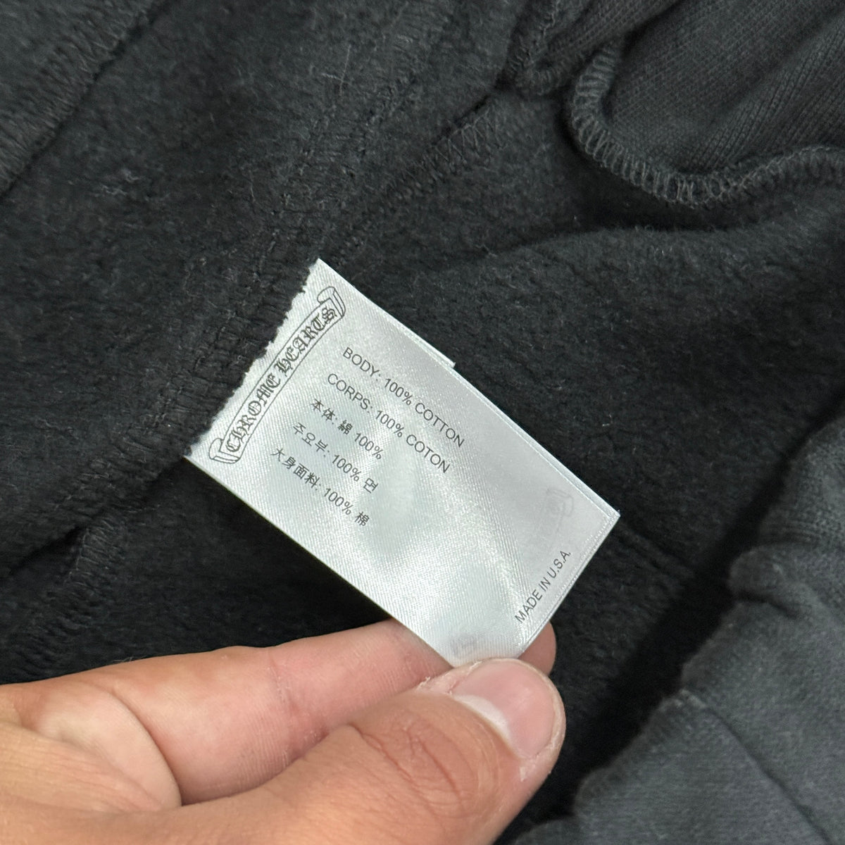 Chrome Hearts ‘Blue’ Script Sweatpants