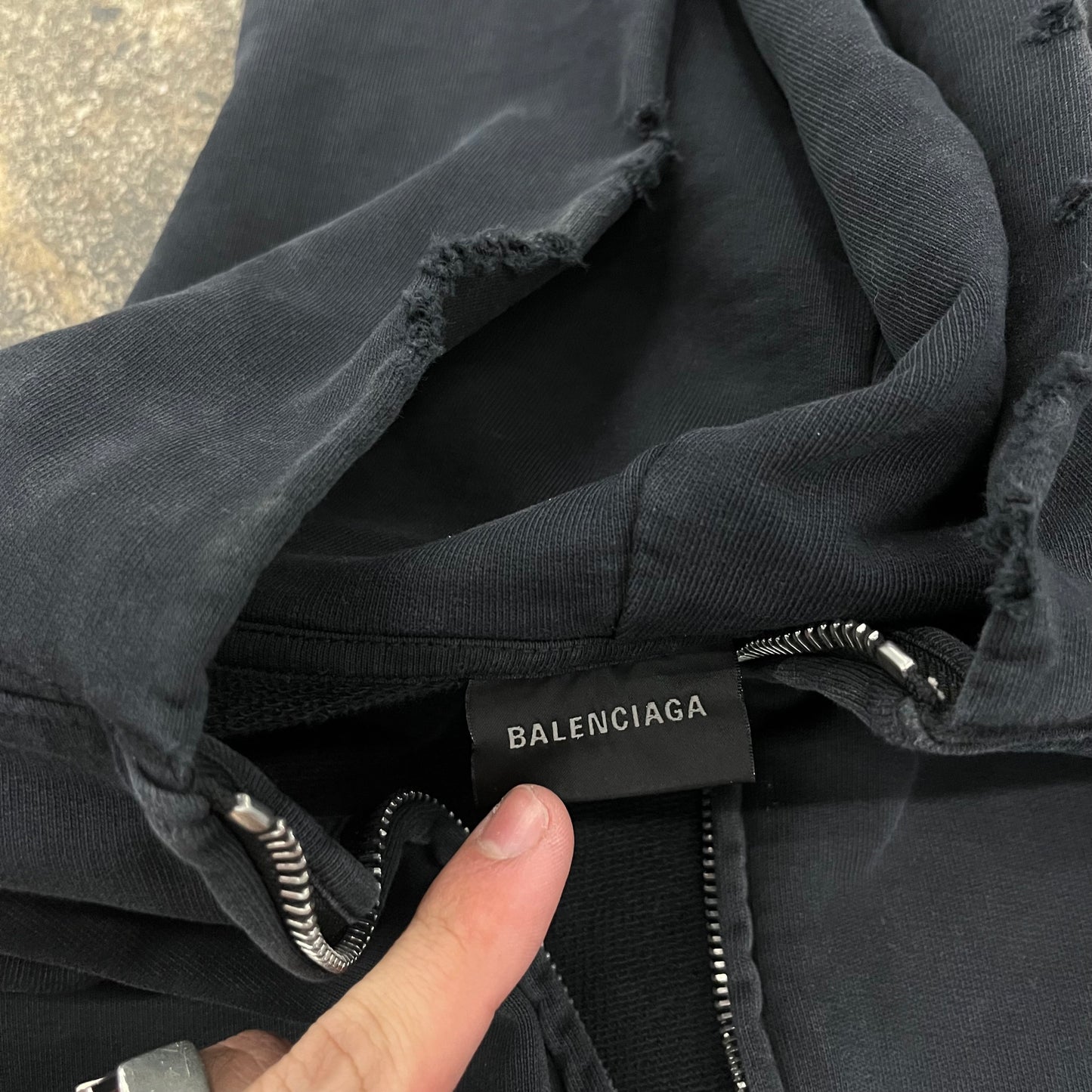 Balenciaga Tape Zipup