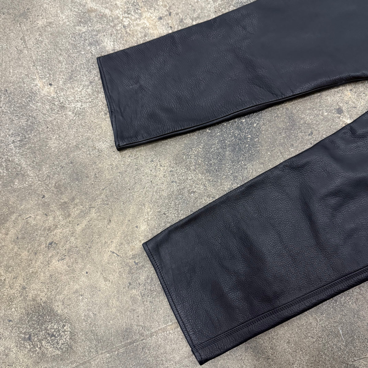 Chrome Hearts Leather Fleurknee Carpenters