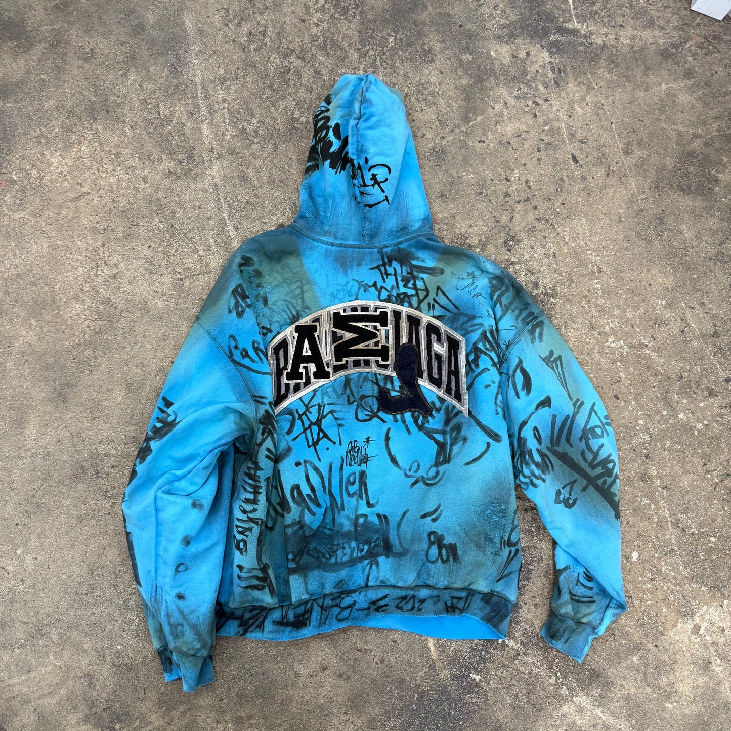 Balenciaga Graffiti Zipup